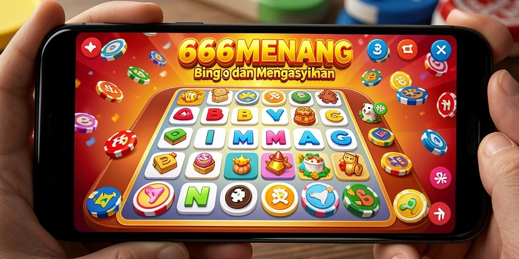 Tampilan gameplay seru dari 666MENANG dalam permainan Bingo.