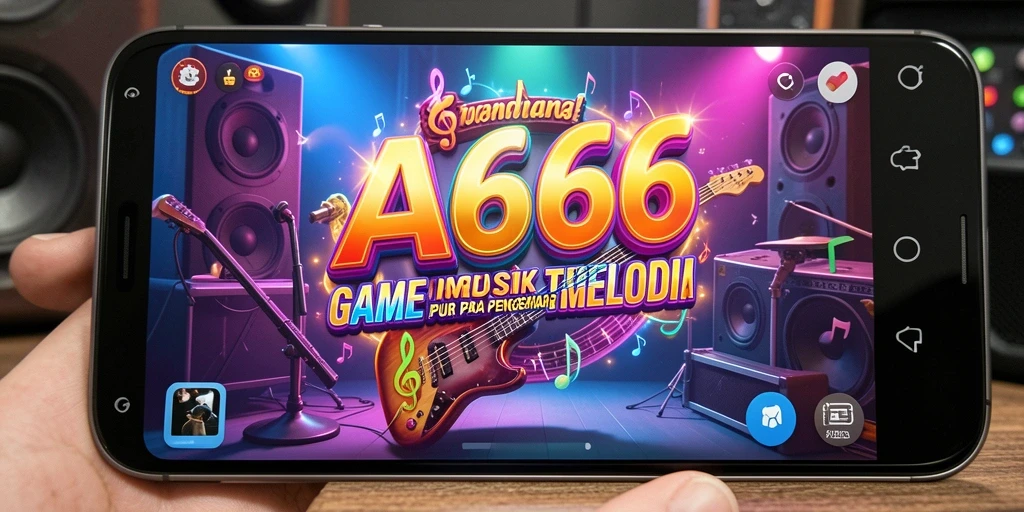 Tampilan gameplay AA666 yang menarik dengan berbagai pilihan alat musik.