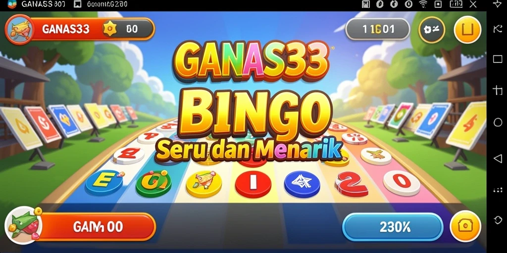Gameplay seru dan interaktif di permainan Bingo GANAS33.
