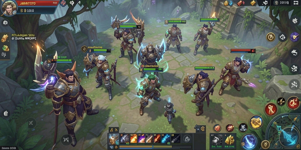 Tampilan gameplay seru JABARTOTO di dunia MMORPG.