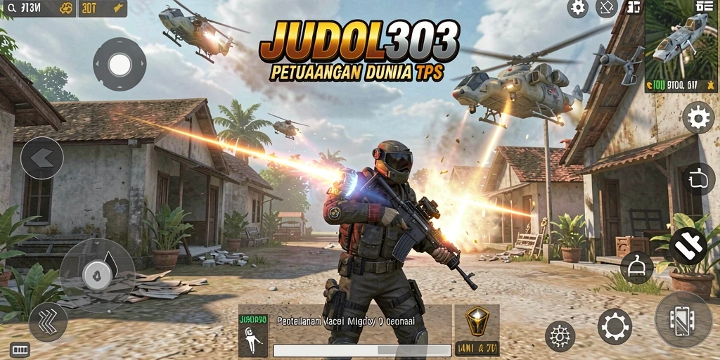 Tangkapan layar menunjukkan aksi mendebarkan dalam gameplay JUDOL303.