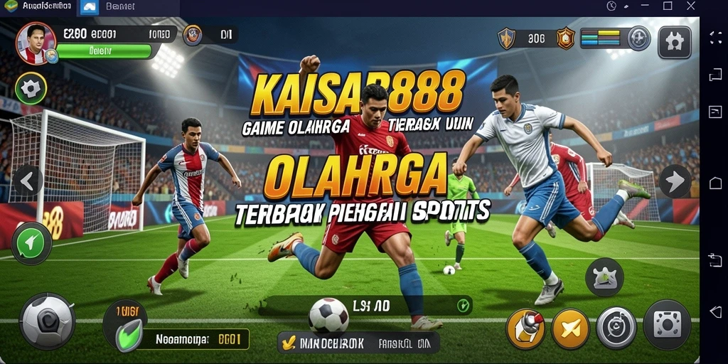 Tampilan seru dan gameplay mendebarkan di KAISAR888.