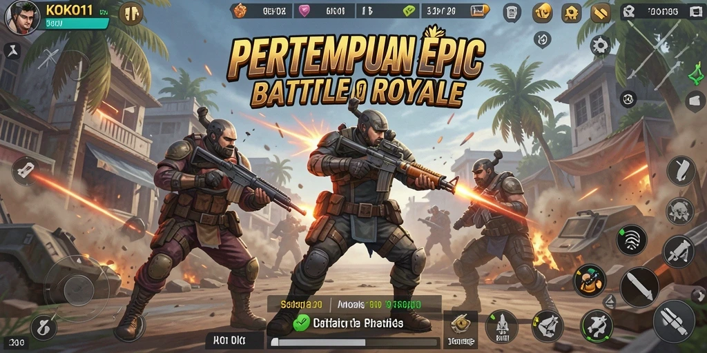 Gameplay KOKO11 yang mendebarkan dan penuh aksi.