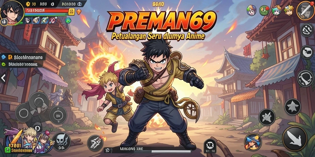 Tampilan seru dari gameplay <strong>PREMAN69</strong> yang penuh aksi.