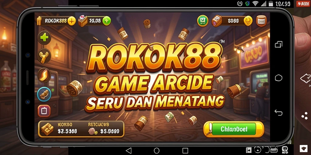 Tampilan gameplay ROKOK88 menawarkan momen seru dan penuh tantangan.