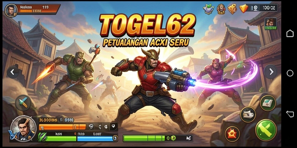 Screenshot TOGEL62 menampilkan aksi seru dalam gameplay yang menantang.