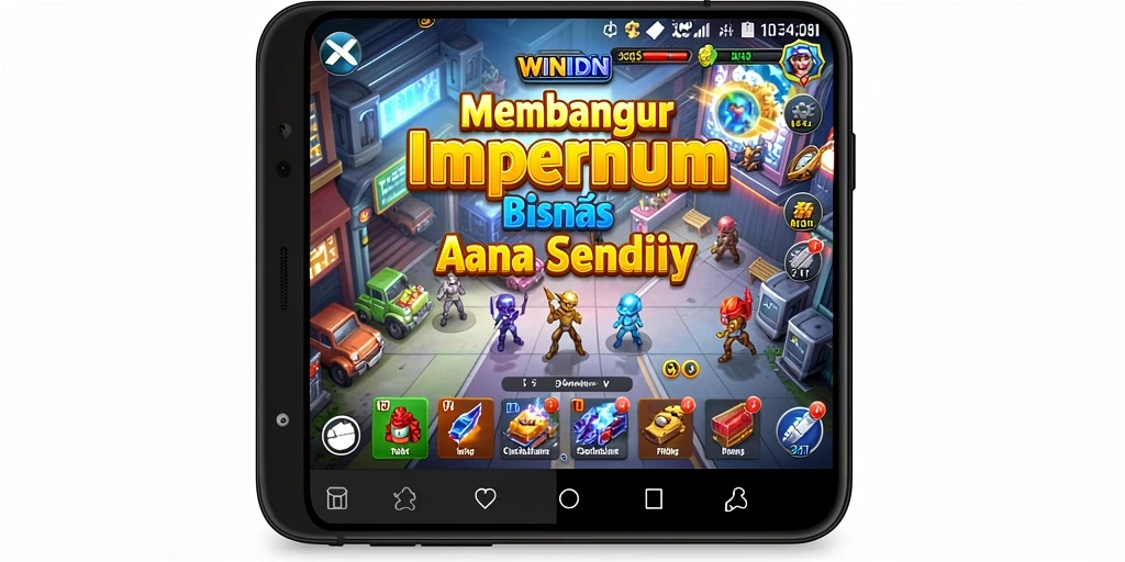 Gameplay WINIDN yang seru dan menantang di dunia Tycoon.